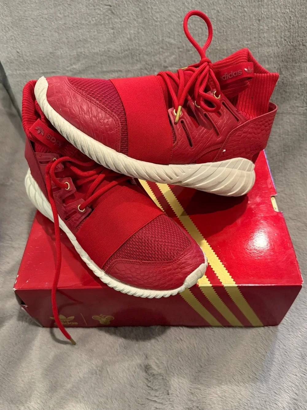 adidas Tubular Doom “Chinese New Year” (2016) Size 9.5M AQ2550 OG Box